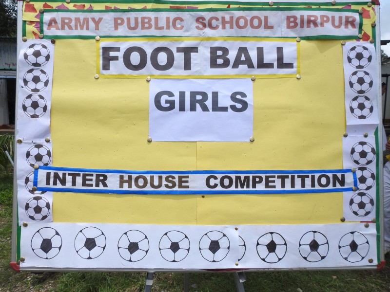Inter House Girls Football Competition